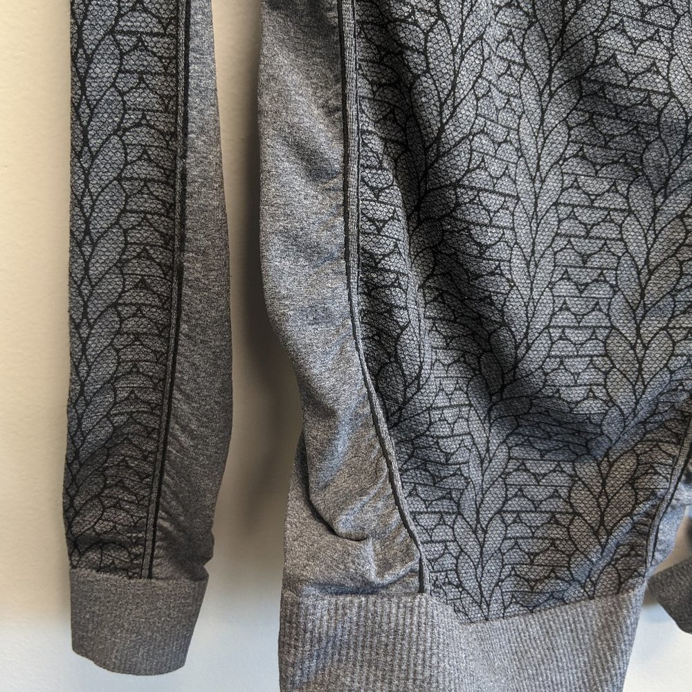 Mondetta Gray Athletic Patterned Jacket - Picture 3 of 5